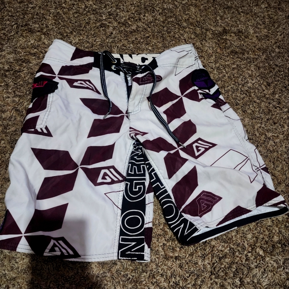 Allyance Mens Swim Trunks 32 waist